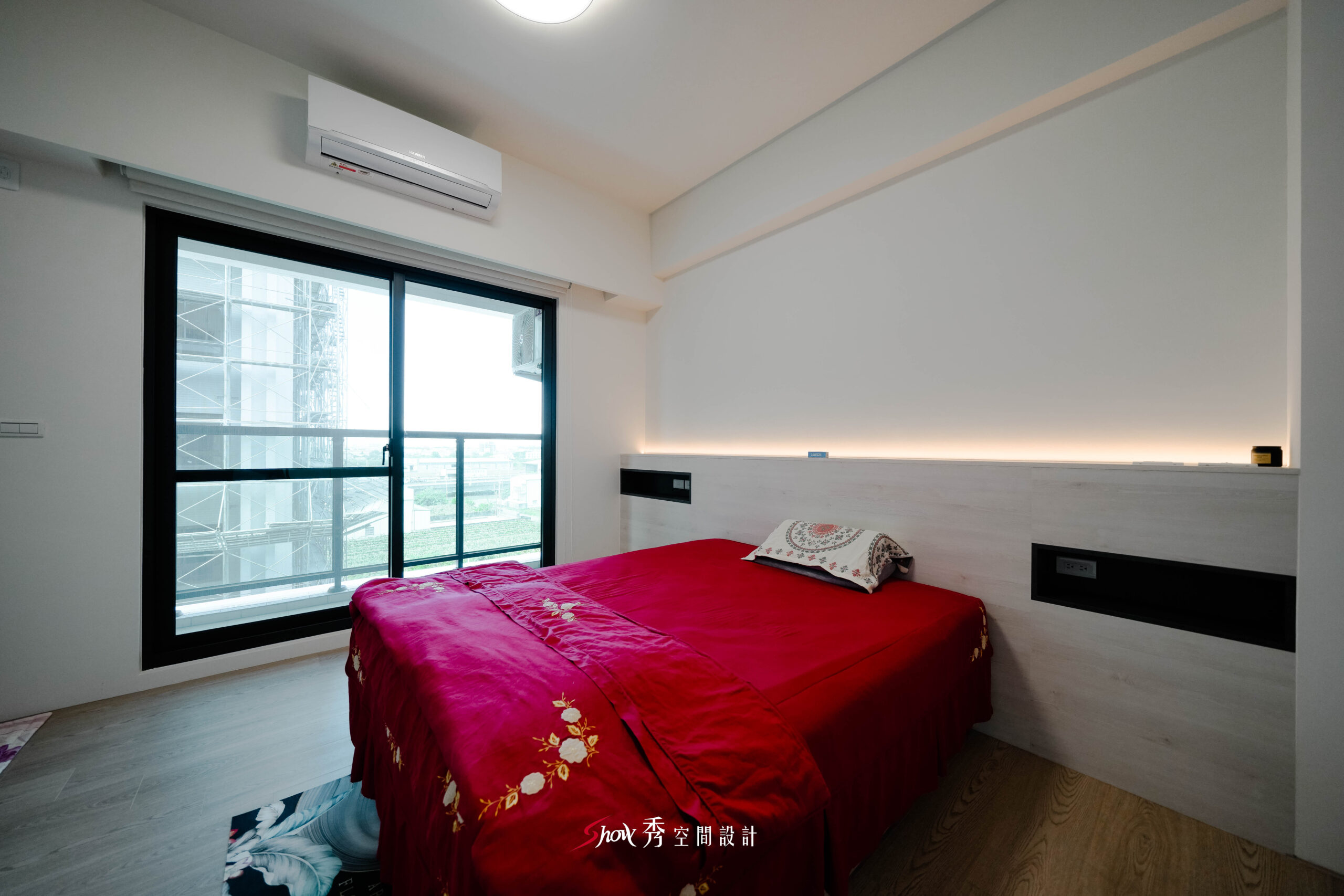 臥室落地窗設計，引入自然採光