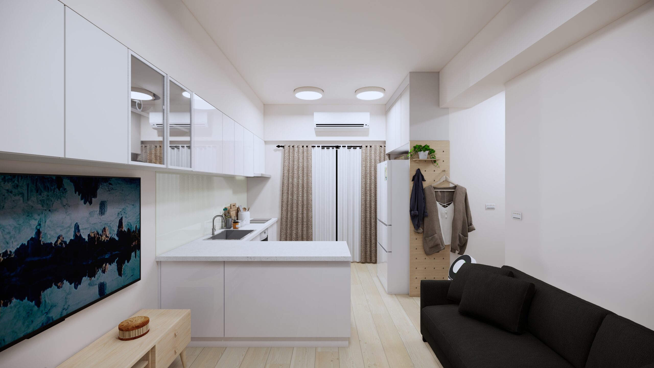 小宅設計 | 極簡主義 | 台南 善化 東區 北區 室內設計 | 秀空間 -Showdesign 室內設計/空間設計