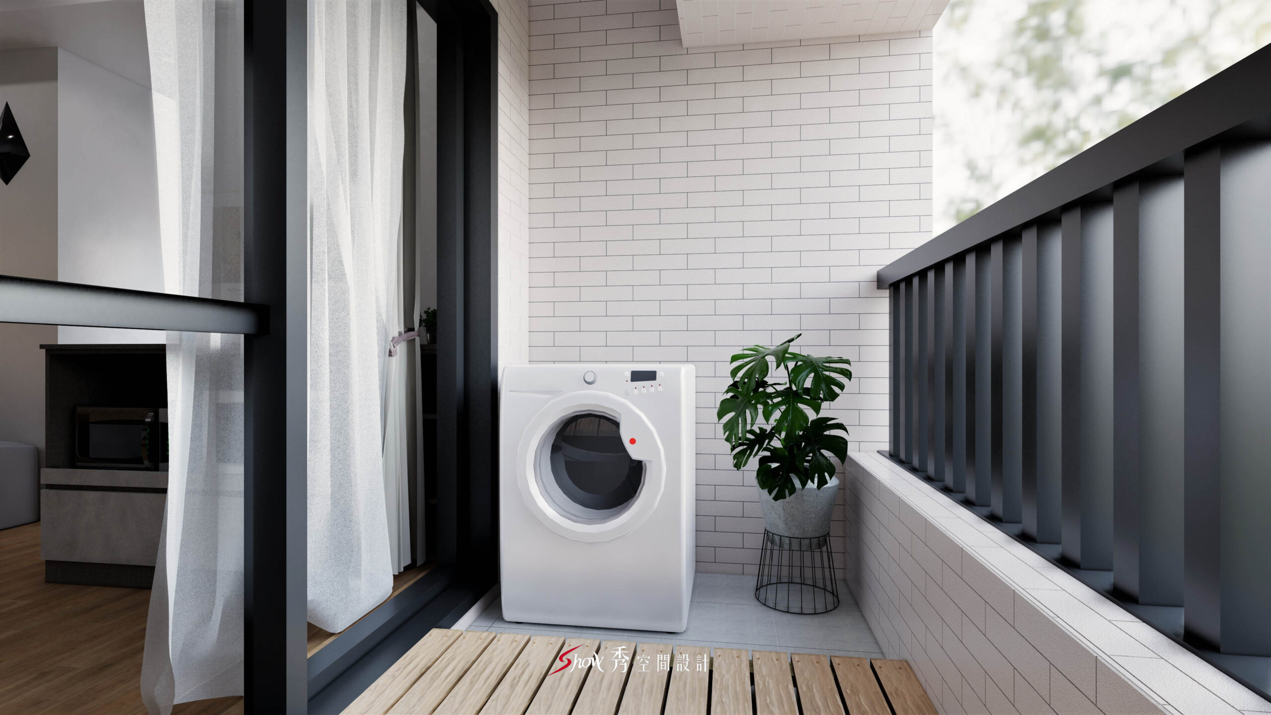 北歐風室內設計裝潢案例分享|善化室內裝修公司×W創世紀 台南室內設計推薦,北歐風主臥室化妝桌與收納配置