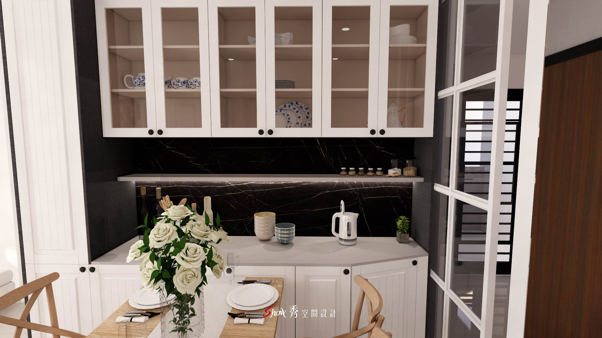 南科透天玄關設計，鞋櫃與穿鞋區機能整合