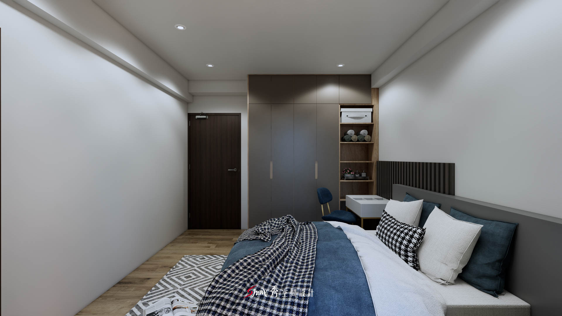 臥室設計｜善化室內裝修低彩舒眠空間
