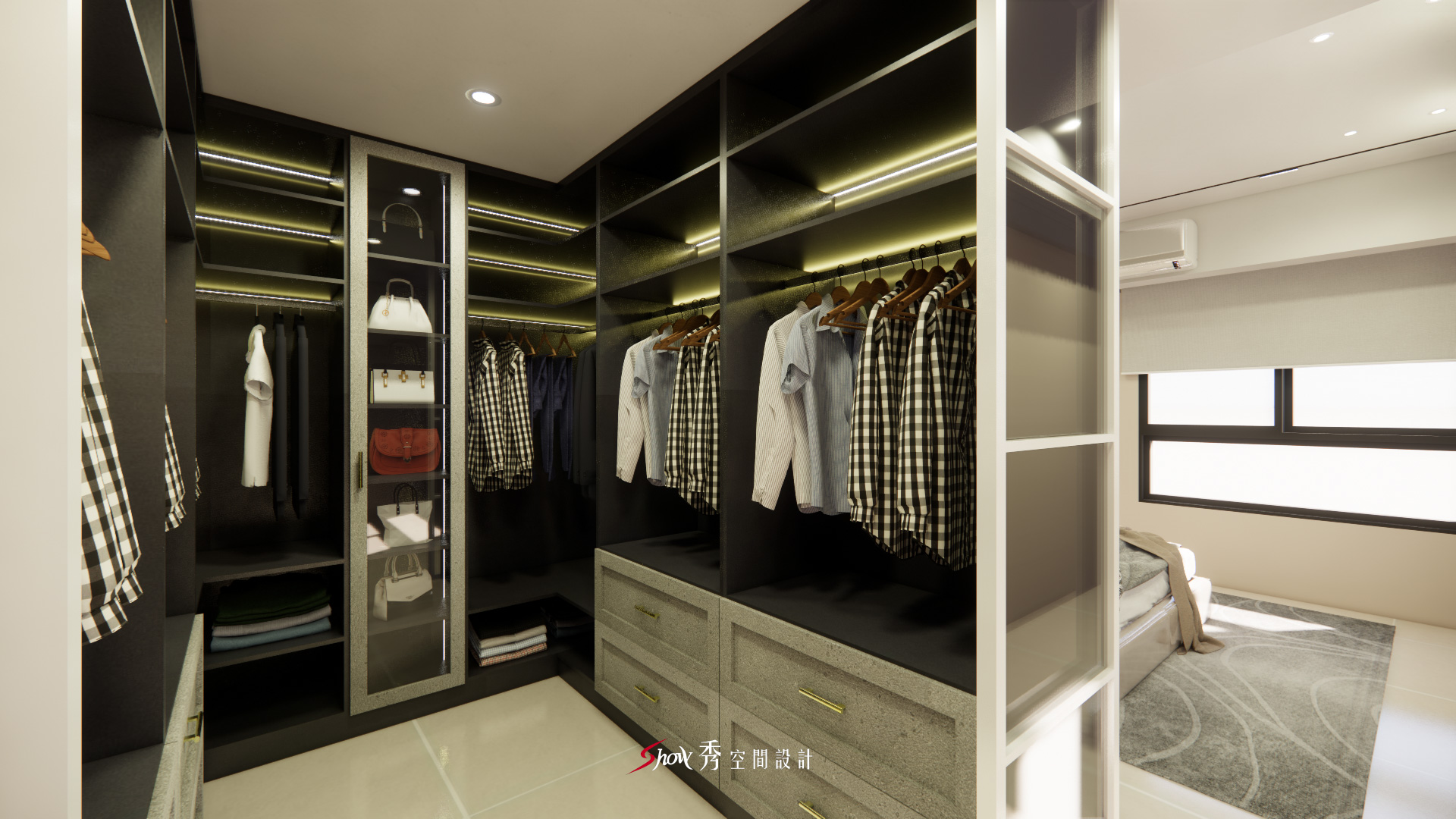 善化餐廳設計，開放式玻璃拉門營造延伸感