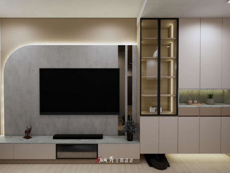 永康透天開放式廚房與用餐區整合設計