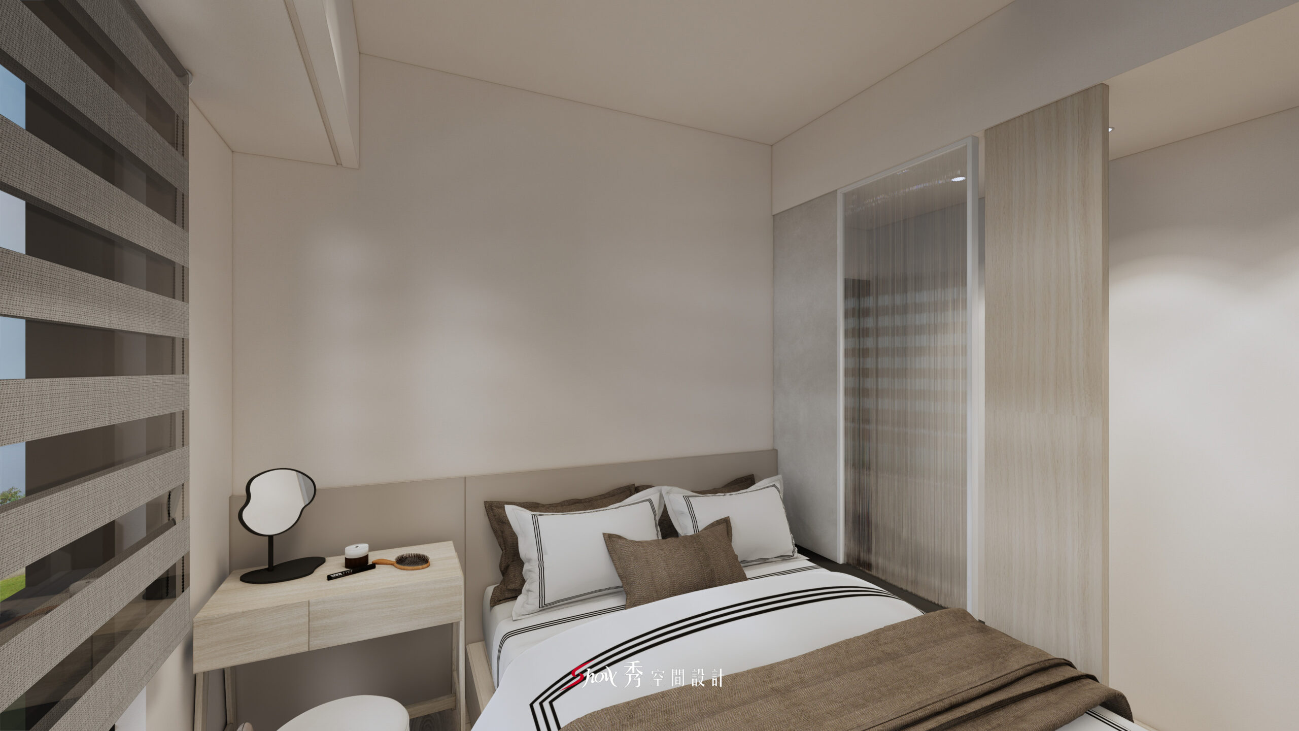 台南善化客廳收納與電視牆設計